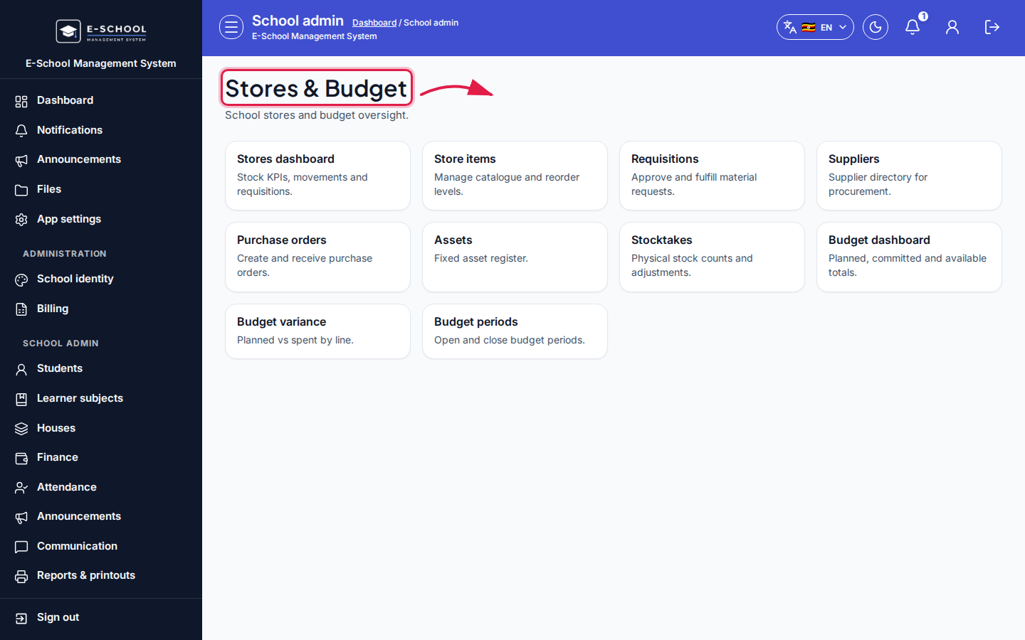 Stores &amp; Budget step 2 desktop